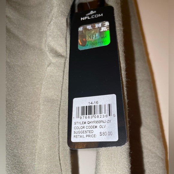 NFL New York Jets Boys Hoodie - Picture 4 of 4